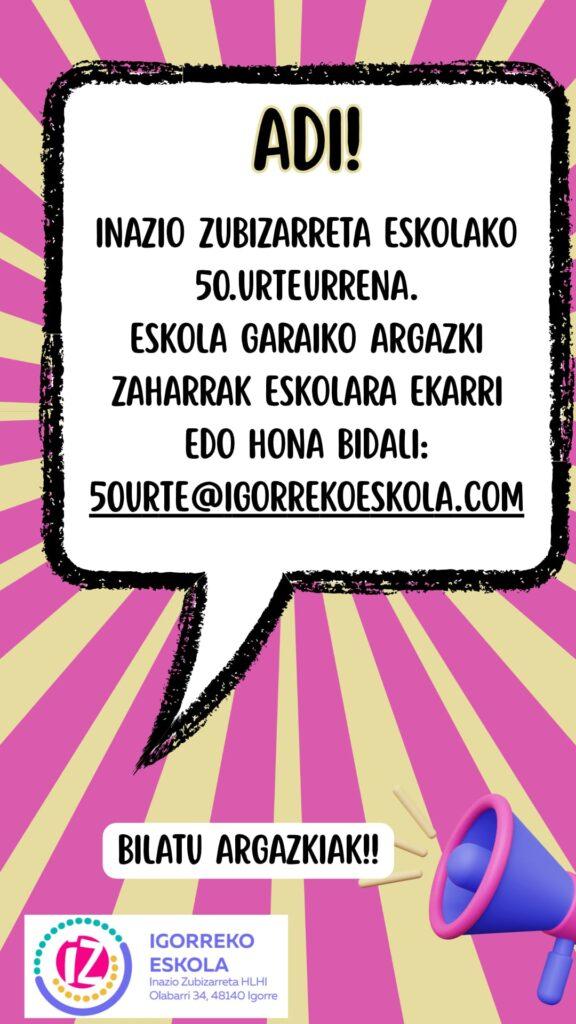 50. Urteurrena: argazki bila